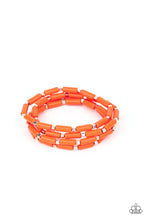Load image into Gallery viewer, Radiantly Retro - Orange bracelet
