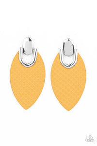 Paparazzi Earrings Wildly Workable - Yellow Coming Soon