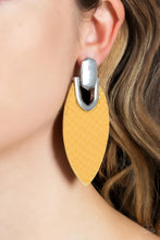 Load image into Gallery viewer, Paparazzi Earrings Wildly Workable - Yellow Coming Soon
