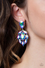 Load image into Gallery viewer, Galactic Go-Getter - Multi Iridescent earrings
