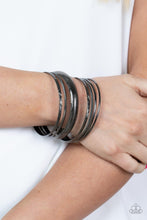 Load image into Gallery viewer, Stackable Stunner - Black bracelet
