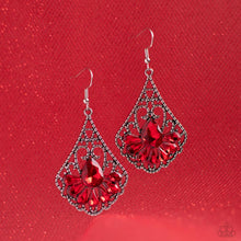 Load image into Gallery viewer, Paparazzi Earrings Exemplary Elegance - Red
