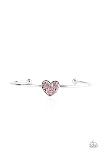 Heart of Ice - Pink bracelet