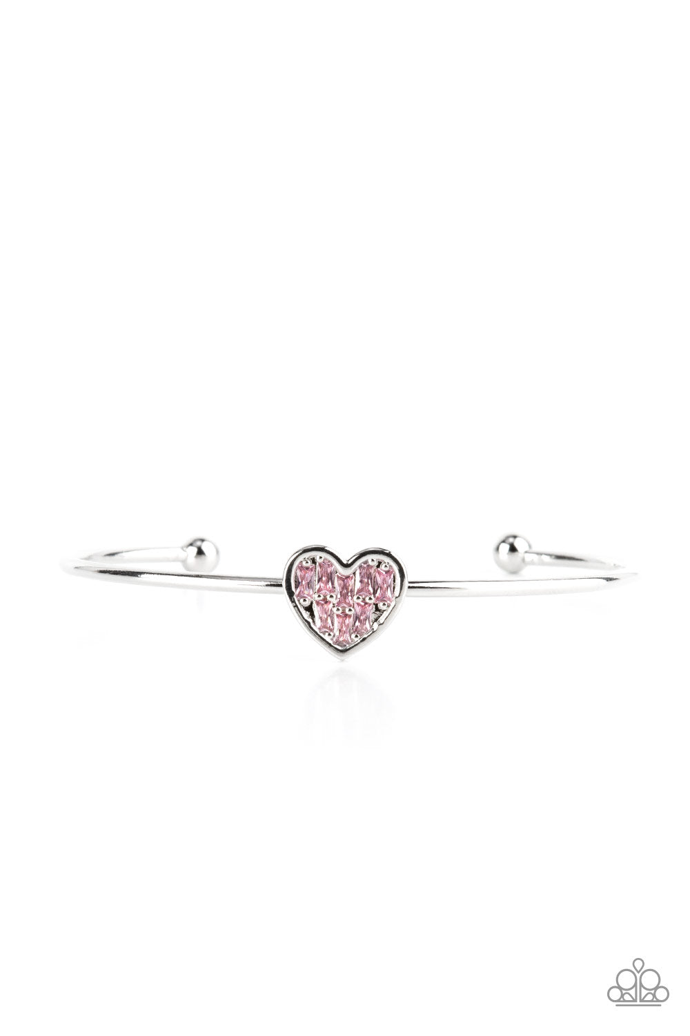 Heart of Ice - Pink bracelet