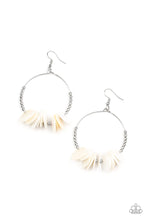 Load image into Gallery viewer, Caribbean Cocktail - White earrings

