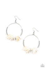 Load image into Gallery viewer, Caribbean Cocktail - White earrings

