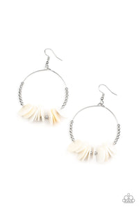 Caribbean Cocktail - White earrings