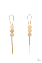 Load image into Gallery viewer, Bolo Beam - Gold earrings
