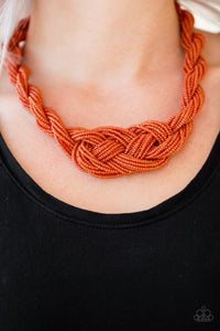Paparazzi Necklaces A Standing Ovation - Orange