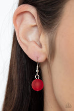 Load image into Gallery viewer, Here Today, GONDOLA Tomorrow - Red necklace
