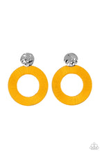 Load image into Gallery viewer, Strategically Sassy - Yellow earrings
