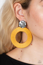 Load image into Gallery viewer, Strategically Sassy - Yellow earrings
