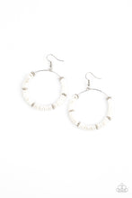 Load image into Gallery viewer, Loudly Layered - White earrings
