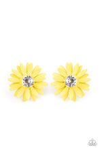 Load image into Gallery viewer, Sunshiny DAIS-y - Yellow earrings
