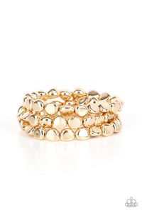 HAUTE Stone - Gold bracelet