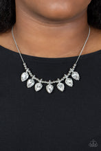 Load image into Gallery viewer, Crown Jewel Couture - White  necklace
