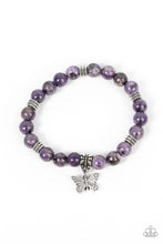 Load image into Gallery viewer, Butterfly Nirvana - Purple bracelet
