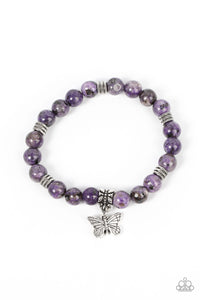 Butterfly Nirvana - Purple bracelet