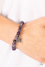 Load image into Gallery viewer, Butterfly Nirvana - Purple bracelet
