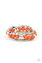 Load image into Gallery viewer, Tour de Tourist - Orange bracelet
