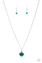 Load image into Gallery viewer, Gracefully Gemstone - Green  necklace
