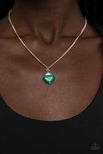 Load image into Gallery viewer, Gracefully Gemstone - Green  necklace
