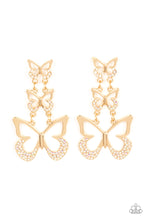 Load image into Gallery viewer, Flamboyant Flutter - Multi Post earrings
