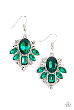 Load image into Gallery viewer, Glitzy Go-Getter - Green earring
