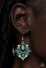 Load image into Gallery viewer, Glitzy Go-Getter - Green earring
