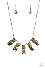 Load image into Gallery viewer, Celestial Royal - Brass necklace
