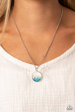 Load image into Gallery viewer, Completely Crushed - Blue necklace
