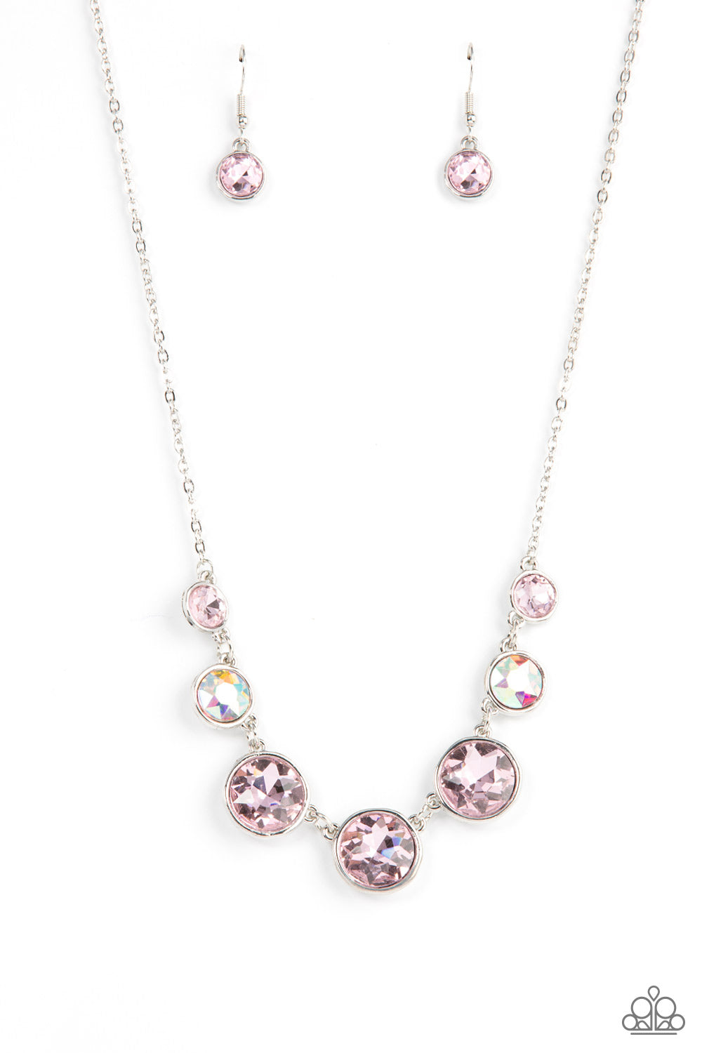 Pampered Powerhouse - Pink necklace