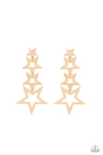 Load image into Gallery viewer, Paparazzi Earrings Superstar Crescendo - Gold Coming Soon
