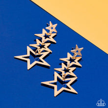 Load image into Gallery viewer, Paparazzi Earrings Superstar Crescendo - Gold Coming Soon
