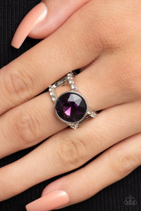 High Roller Sparkle - Purple ring