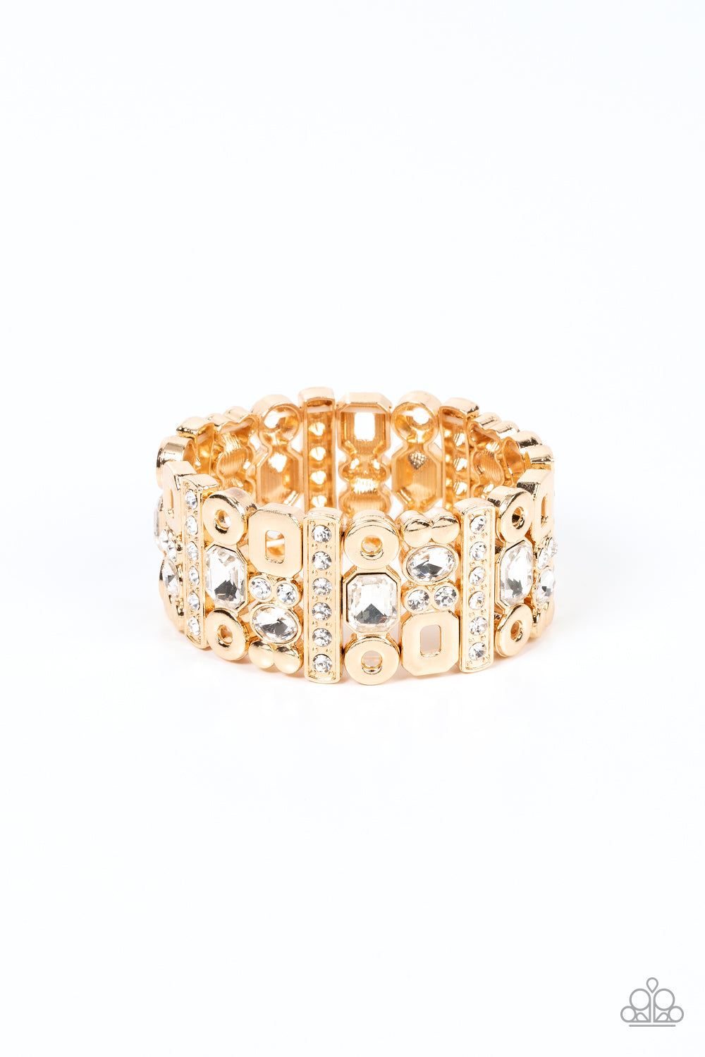 Dynamically Diverse - Gold bracelet