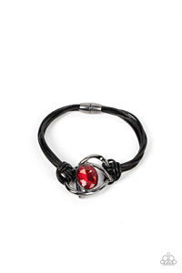 Paparazzi Bracelet Keep Your Distance -  Red