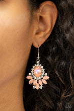 Load image into Gallery viewer, Paparazzi Earrings  Magic Spell Sparkle - Orange
