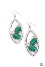 Load image into Gallery viewer, Famously Fashionable - Green earring
