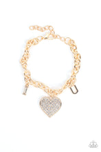 Load image into Gallery viewer, Declaration of Love - Gold bracelet
