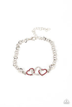 Load image into Gallery viewer, Desirable Dazzle - Red bracelet
