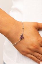 Load image into Gallery viewer, Heartachingly Adorable - Red bracelet
