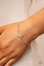 Load image into Gallery viewer, Heartachingly Adorable - Gold bracelet

