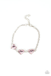 Little Heartbreaker - Pink bracelet