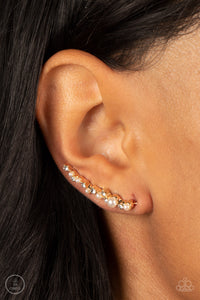 Couture Crawl - Gold earrings