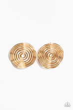 Load image into Gallery viewer, Paparazzi Earrings COIL Over - Gold
