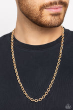 Load image into Gallery viewer, Paparazzi Necklaces  Its GOAL Time - Gold Men’s Coming Soon
