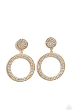 Load image into Gallery viewer, Paparazzi Earrings GLOW You Away - Gold Coming Soon
