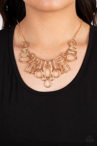 Geometric Grit - Gold NECKLACE