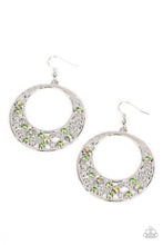 Load image into Gallery viewer, Enchanted Effervescence - Green EARRINGS
